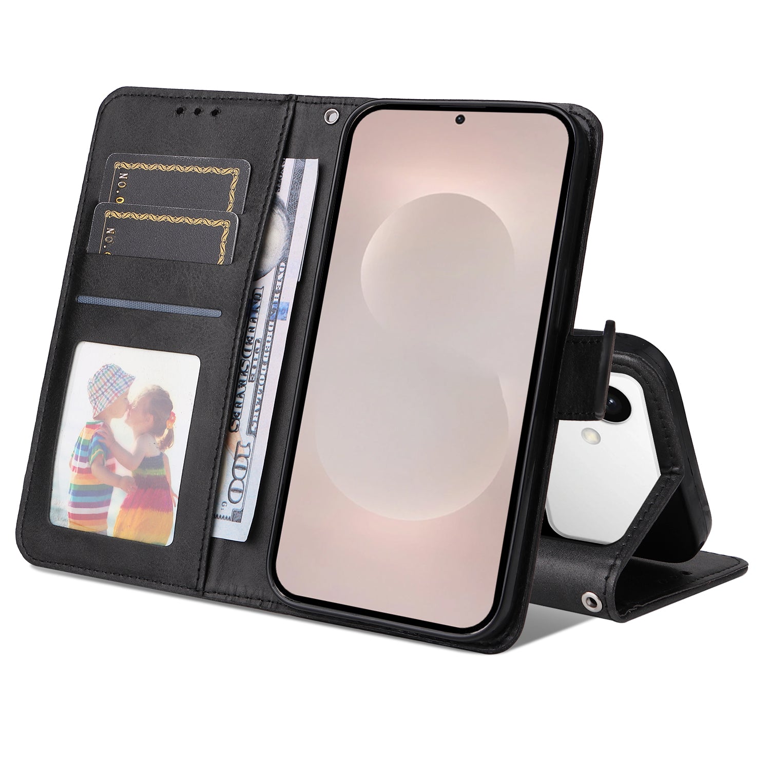 For Samsung Galaxy S26 Edge Case Wallet PU Leather Folio Flip Phone Cover