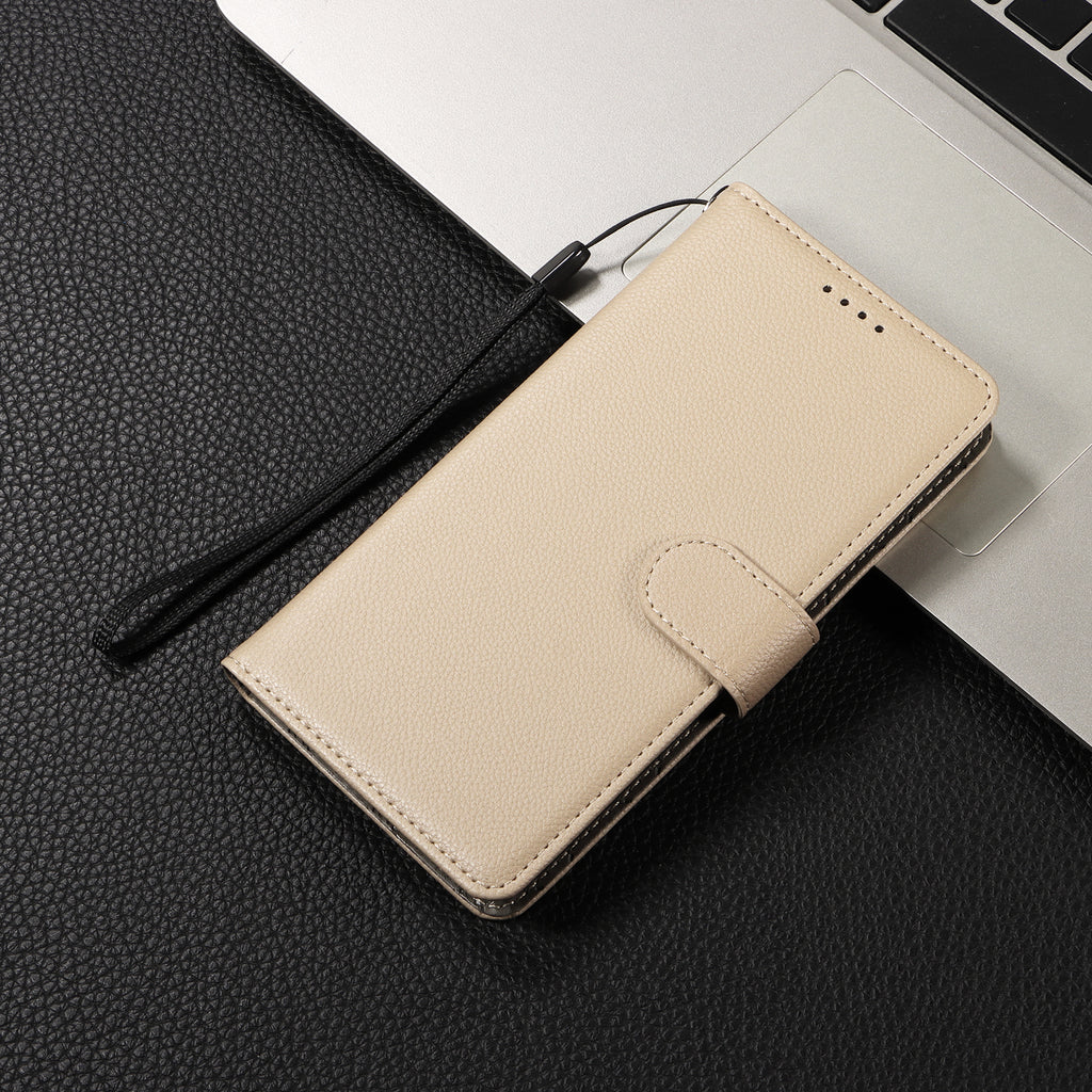 For Samsung Galaxy S26 / S26 Pro Case RFID Blocking 3 Card Slots PU Leather Phone Cover with Wrist Strap