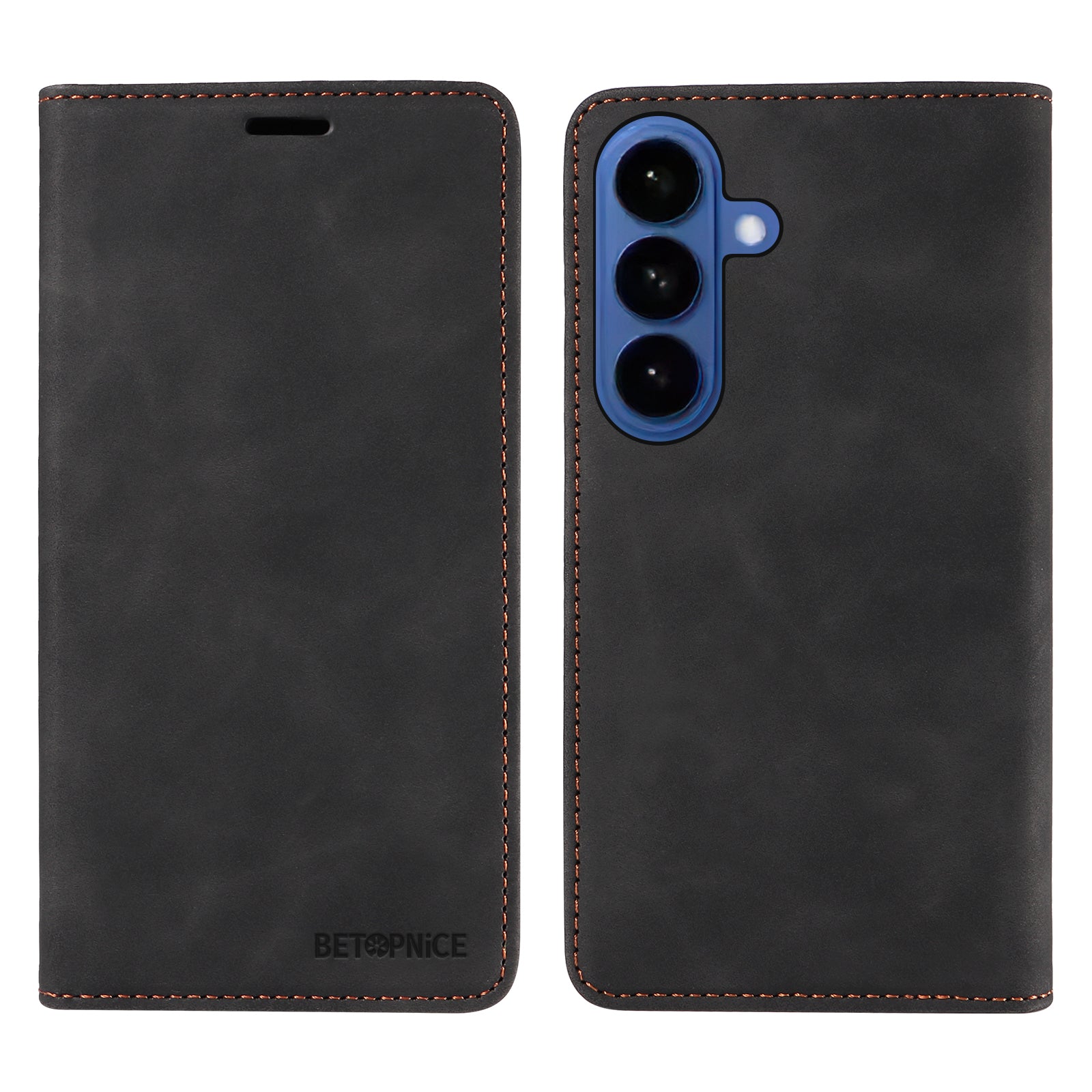 For Samsung Galaxy S26 / S26 Pro Case BETOPNICE Magnetic Closure RFID Blocking Wallet Stand Leather Phone Cover