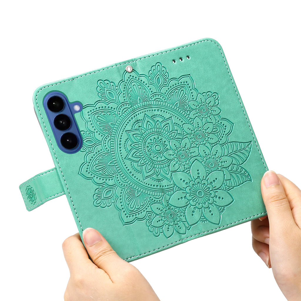 For Samsung Galaxy S26 / S26 Pro Case Floral Pattern PU Leather Wallet Stand Phone Cover