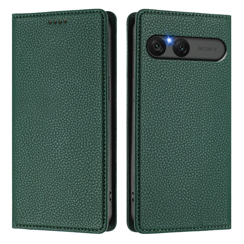 For Sony Xperia 10 VII Wallet Case RFID Blocking Litchi Texture Leather Mobile Cover