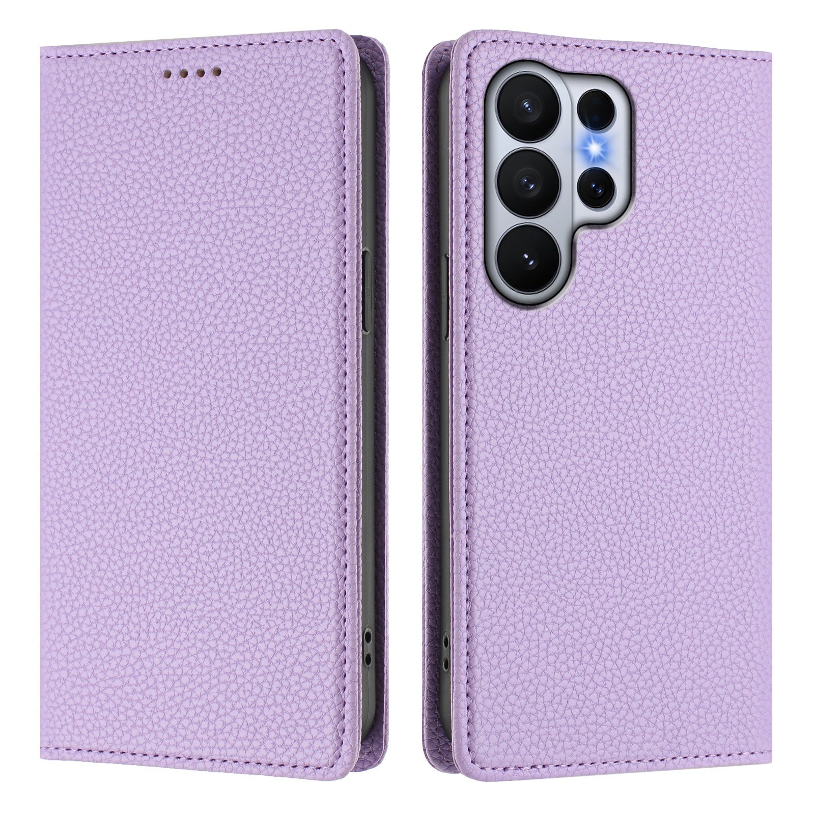For Samsung Galaxy S26 Ultra Wallet Case RFID Blocking Litchi Texture Leather Mobile Cover