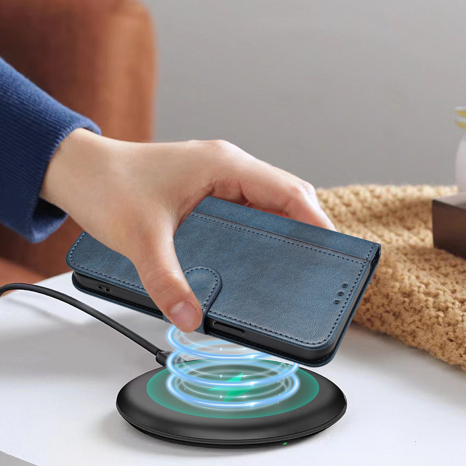 For Samsung Galaxy S26 Ultra Cases Wallet Stand Retro Texture Leather Phone Cover with Lanyard