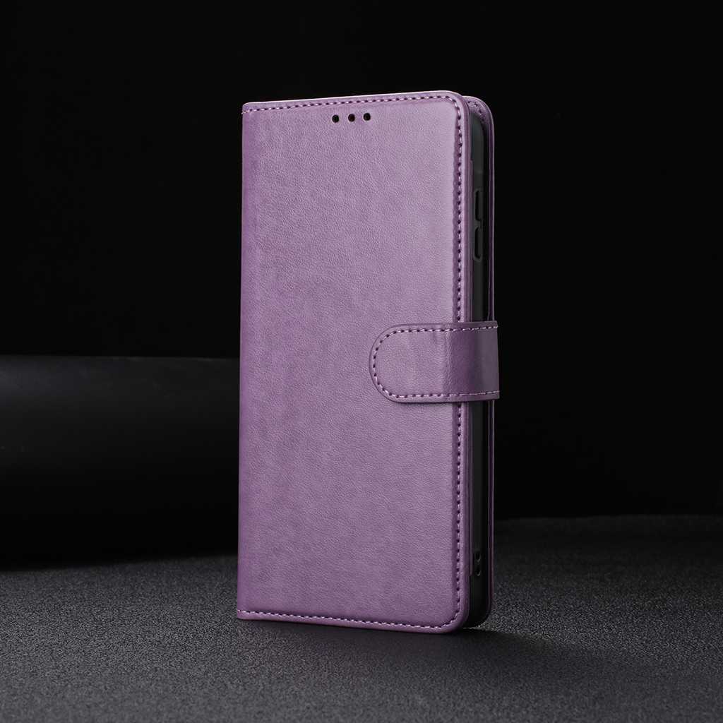 For Samsung Galaxy S24+ Wallet Phone Case Stand PU Leather Folio Flip Cover with 8 Card Slot