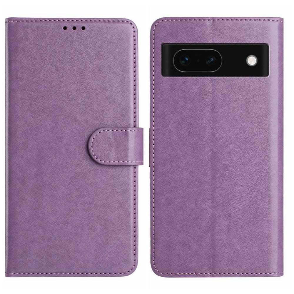 For Google Pixel 8a Wallet Phone Case Stand PU Leather Folio Flip Cover with 8 Card Slot