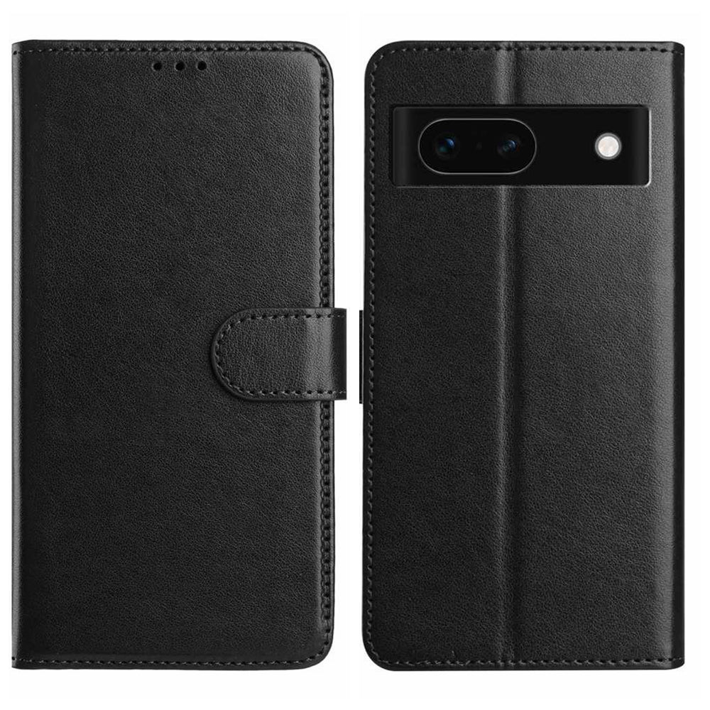 For Google Pixel 8a Wallet Phone Case Stand PU Leather Folio Flip Cover with 8 Card Slot