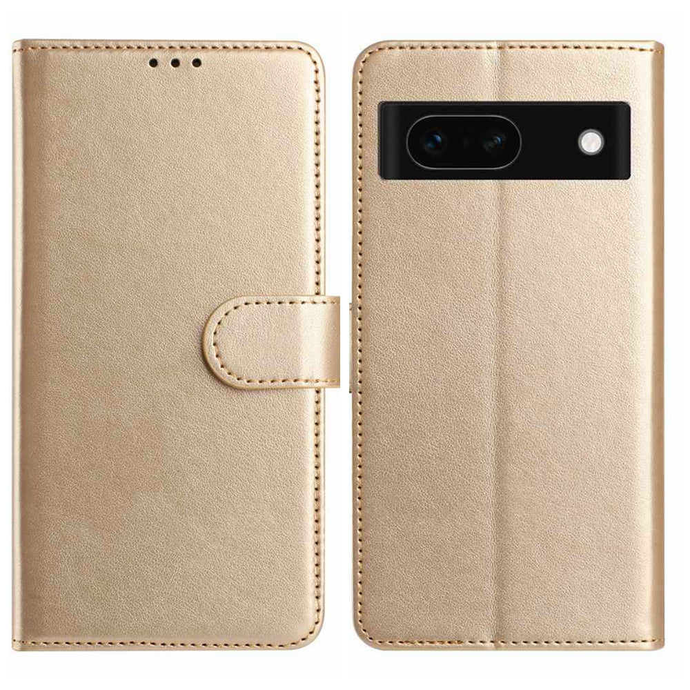 For Google Pixel 8a Wallet Phone Case Stand PU Leather Folio Flip Cover with 8 Card Slot