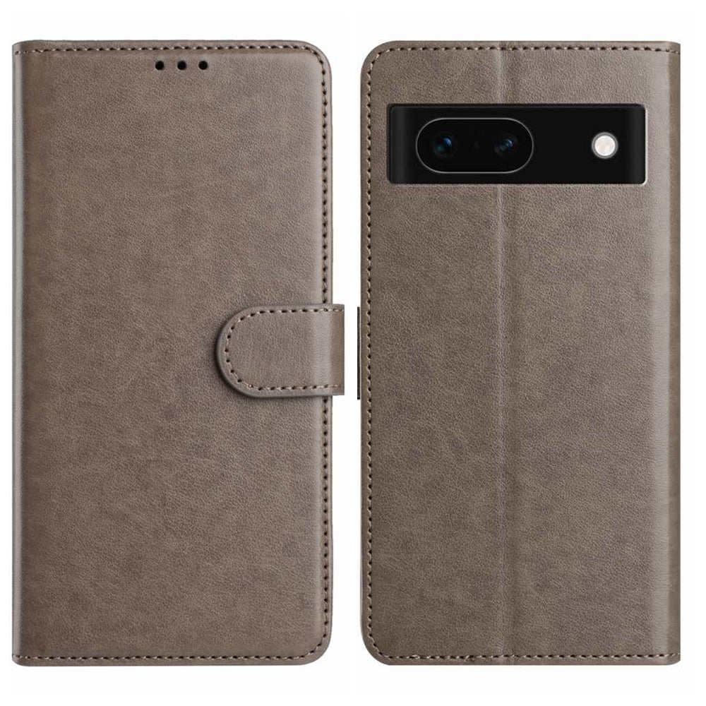 For Google Pixel 8a Wallet Phone Case Stand PU Leather Folio Flip Cover with 8 Card Slot