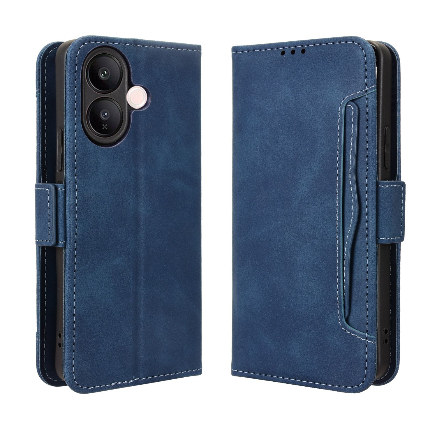 For vivo V60 Lite 5G Leather Case Phone Wallet Cover with Multiple Card Slots
