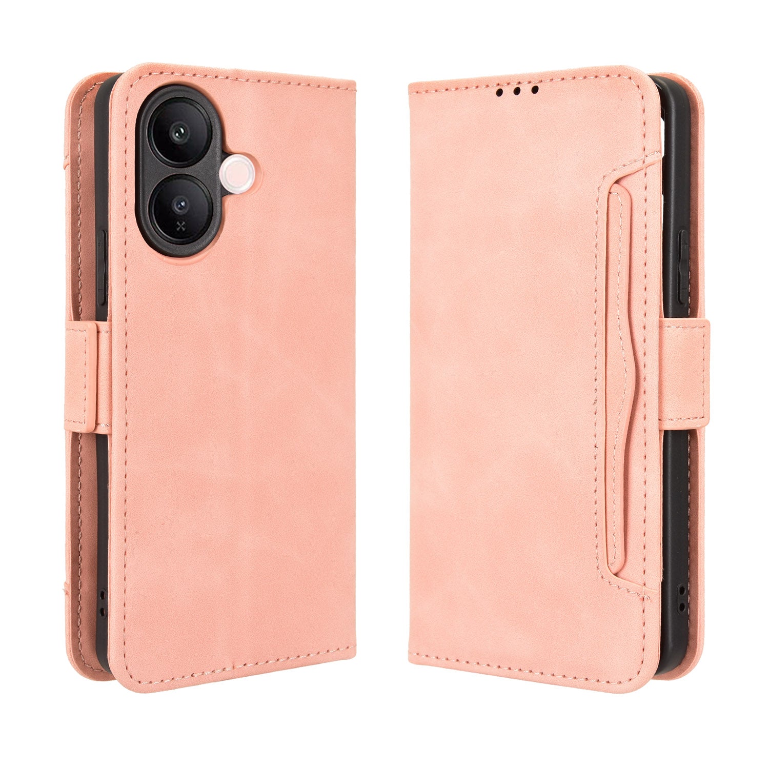 For vivo V60 Lite 5G Leather Case Phone Wallet Cover with Multiple Card Slots