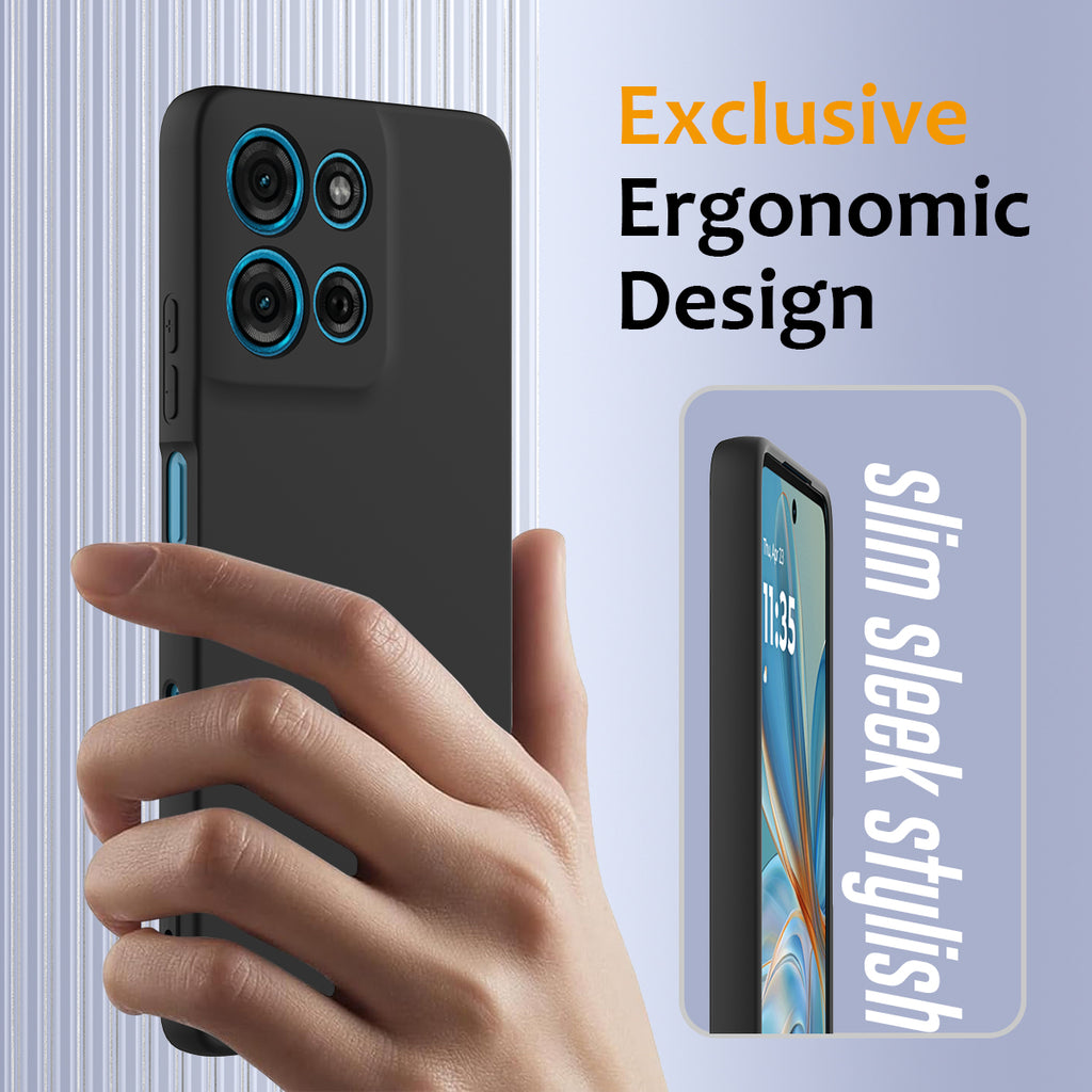 For Motorola Moto G86 Power 5G Case Compatible with MagSafe Anti-Drop Liquid Silicone Phone Cover