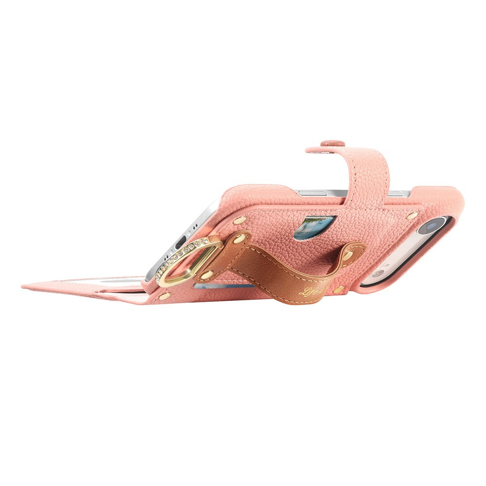 For iPhone Air Case RFID Blocking Zipper Wallet PU Leather Mobile Cover