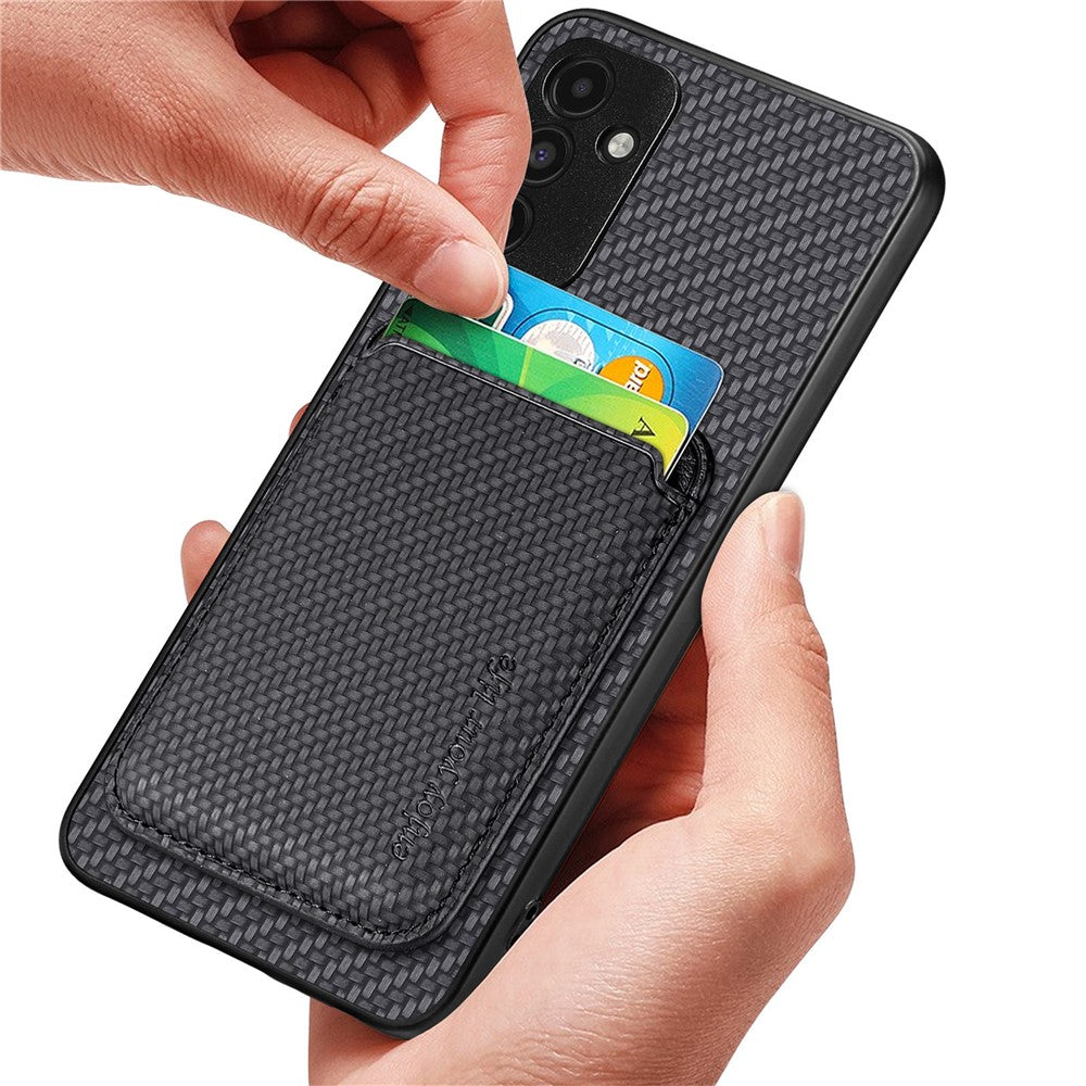 For Realme 15 5G Case Magnetic Detachable Card Holder Phone Back Cover