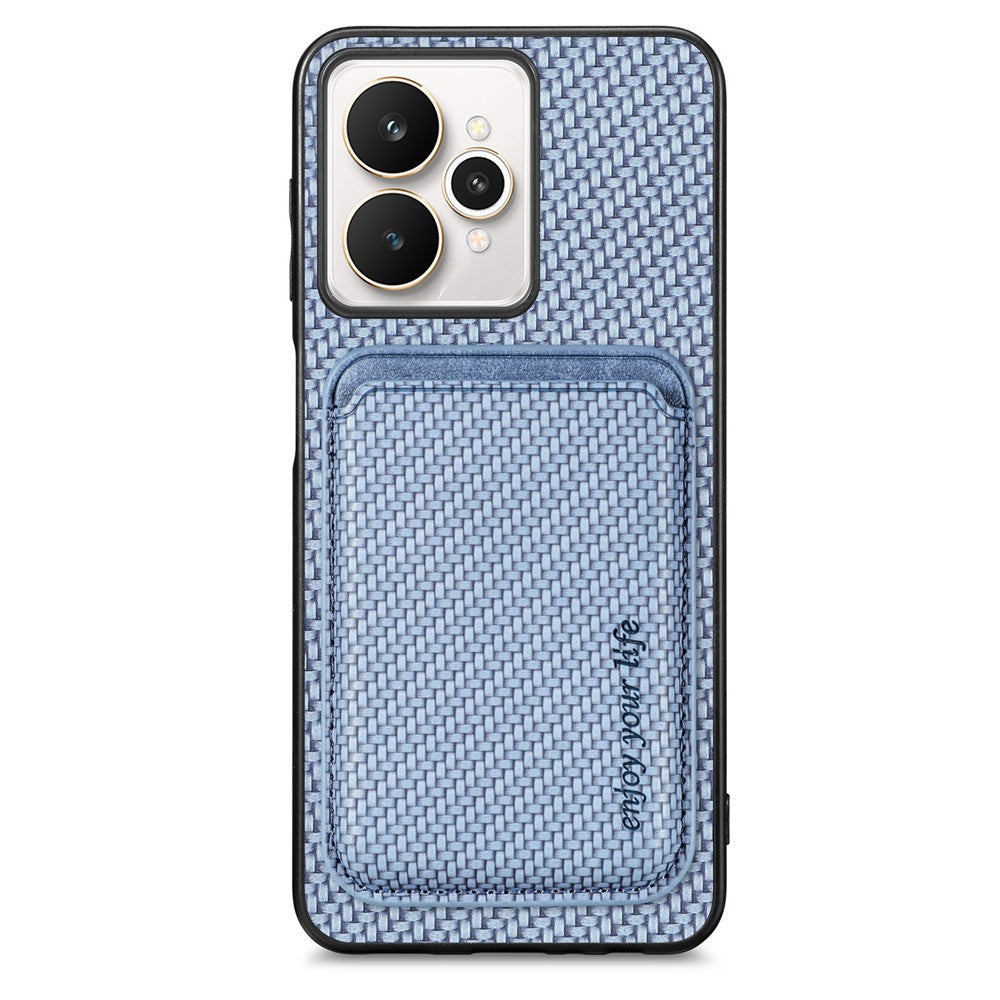 For Realme 15 5G Case Magnetic Detachable Card Holder Phone Back Cover