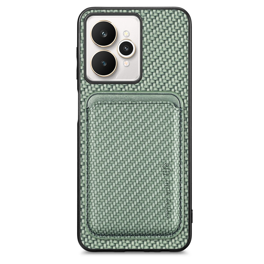 For Realme 15 5G Case Magnetic Detachable Card Holder Phone Back Cover