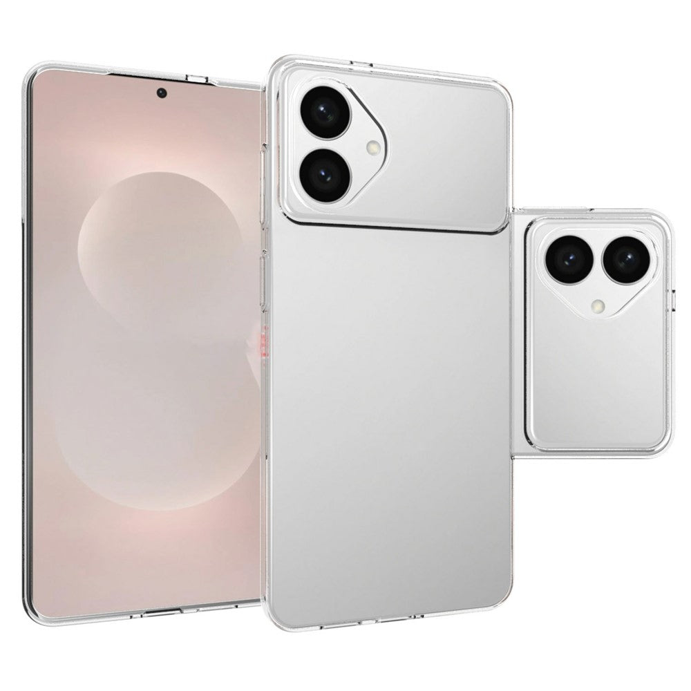 10Pcs  /  Pack For Samsung Galaxy S26 Edge Case Watermark Free TPU Protective Clear Phone Cover