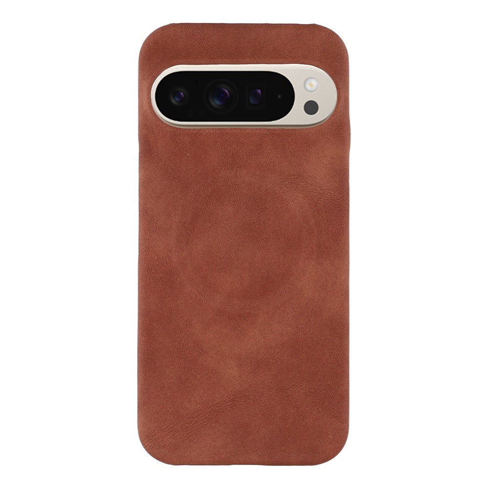 For Google Pixel 10 Pro XL Case Compatible with MagSafe Skin-Touch Leather + PC Back Cover