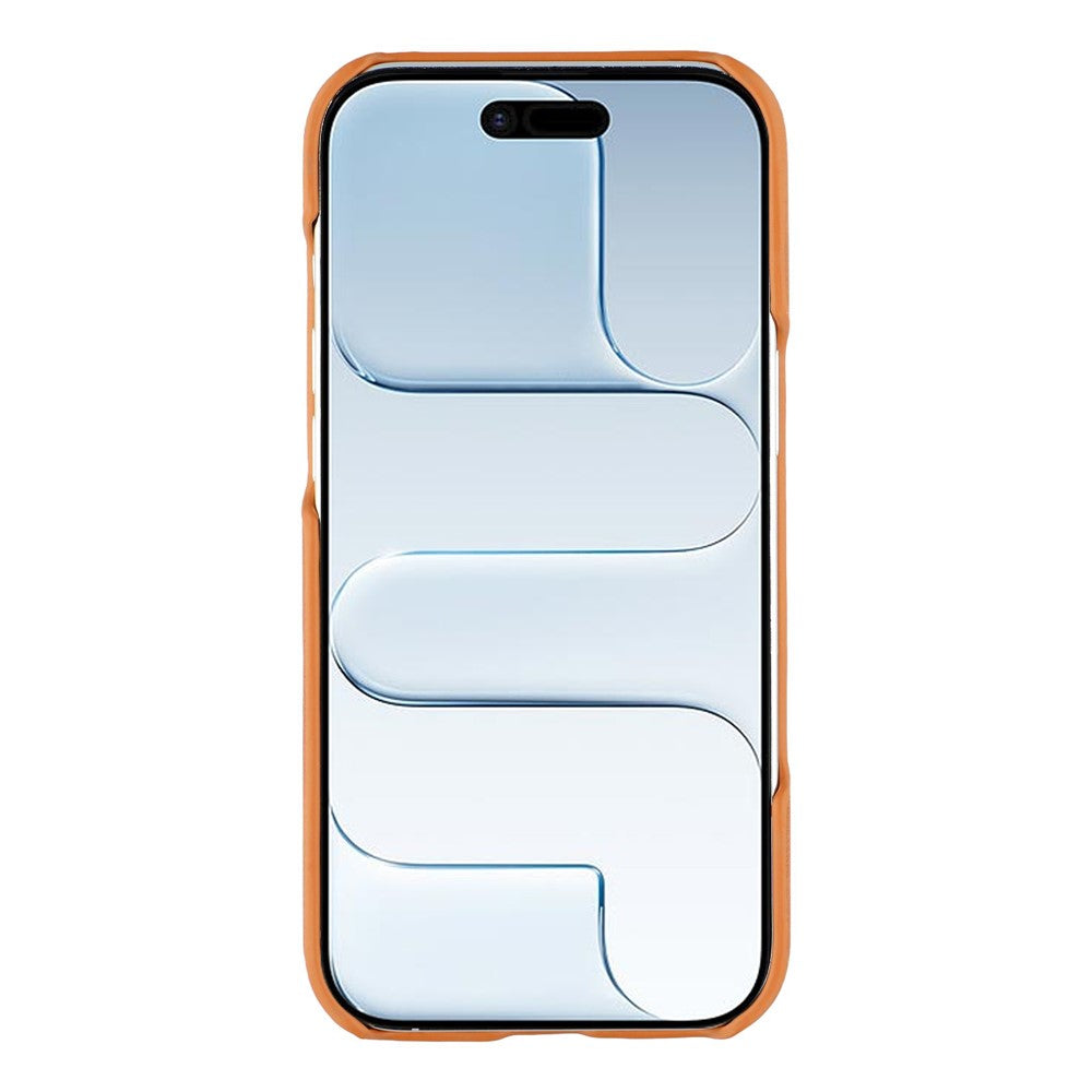 For iPhone Air Case Compatible with MagSafe Skin-Touch Leather + PC Back Cover