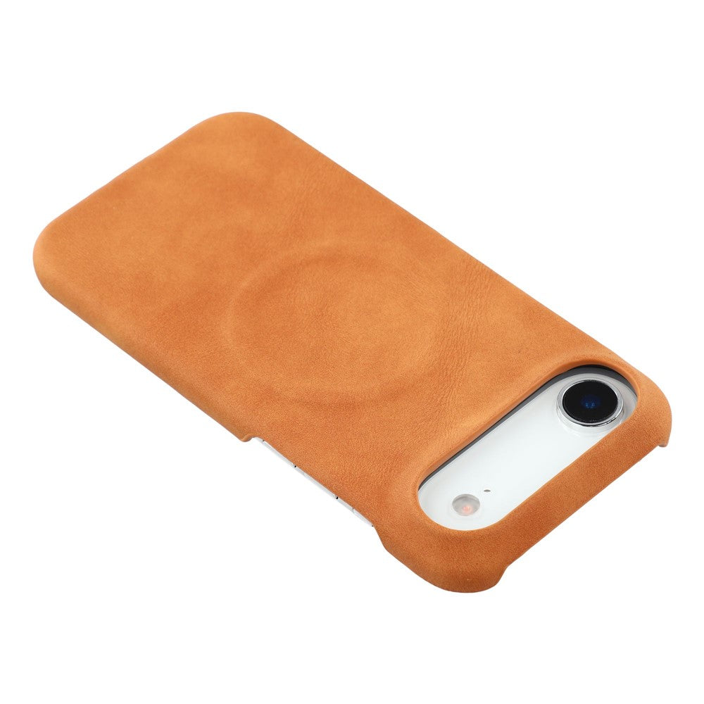 For iPhone Air Case Compatible with MagSafe Skin-Touch Leather + PC Back Cover