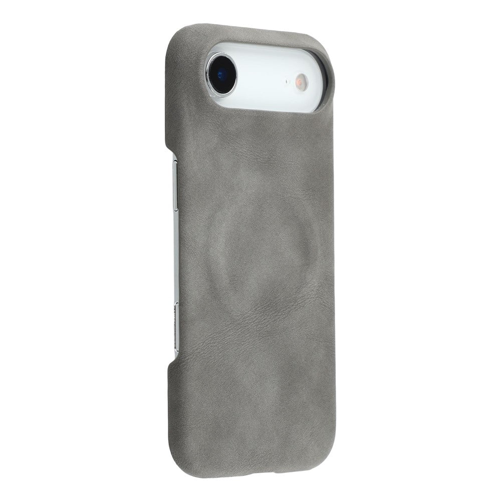 For iPhone Air Case Compatible with MagSafe Skin-Touch Leather + PC Back Cover
