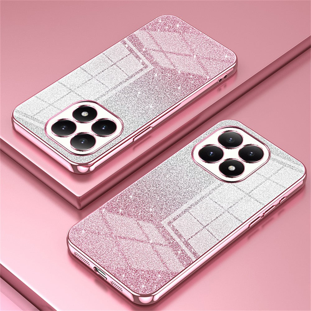 For Xiaomi 15T Case Electroplating Gradient Glitter TPU Phone Cover
