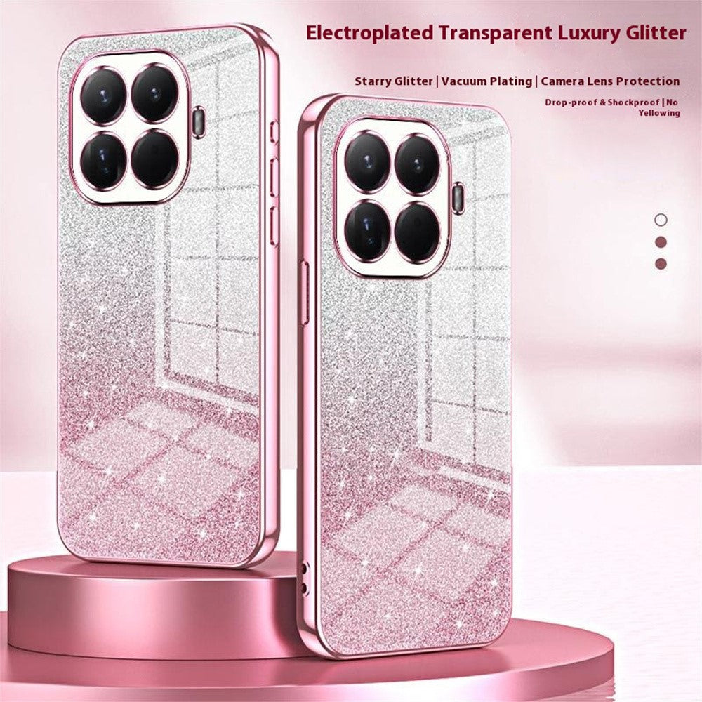 For Xiaomi 15T Pro Case Electroplating Gradient Glitter TPU Phone Cover