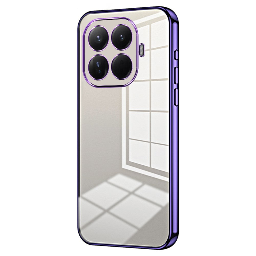 For Xiaomi 15T Pro Case Electroplating Frame Soft TPU Phone Cover