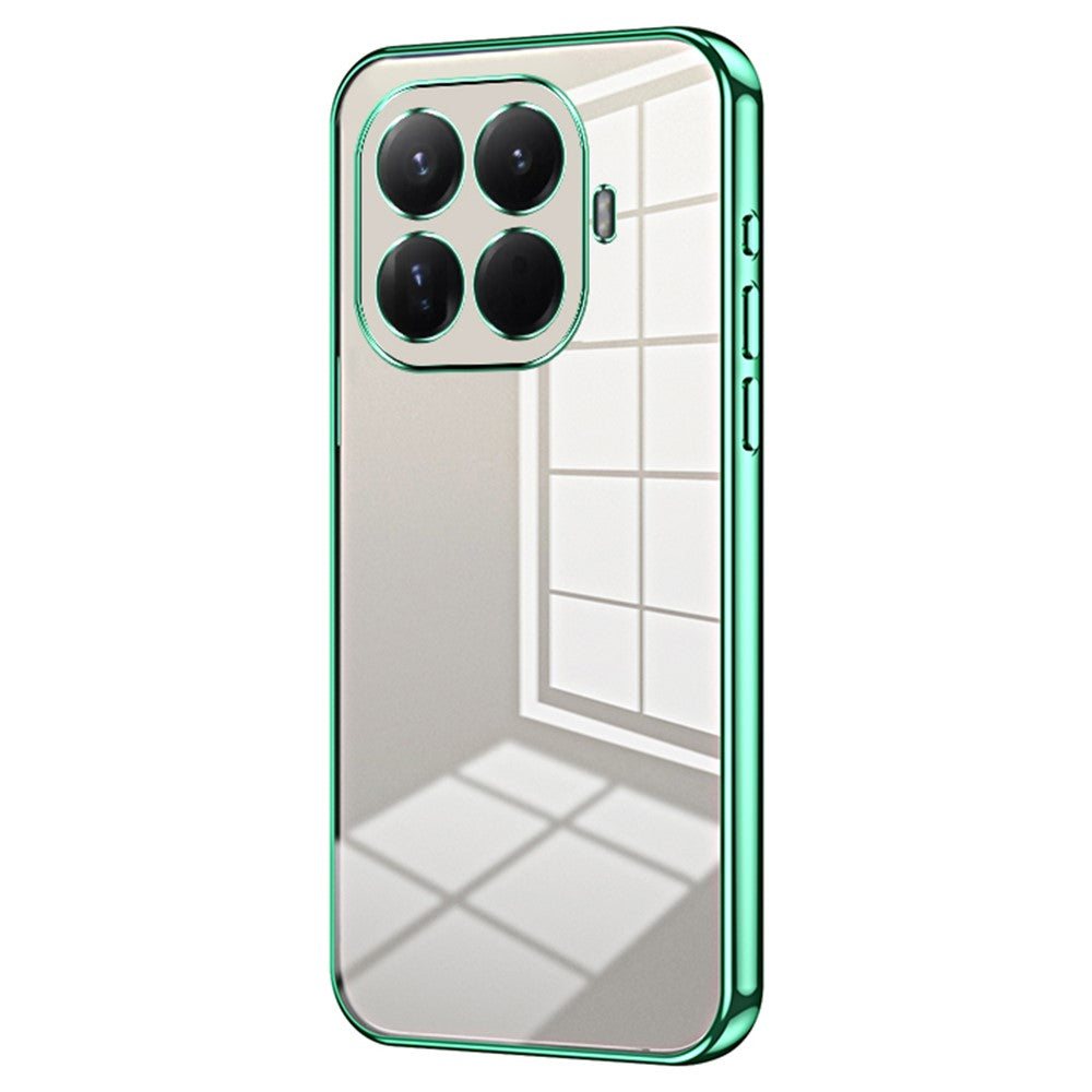 For Xiaomi 15T Pro Case Electroplating Frame Soft TPU Phone Cover