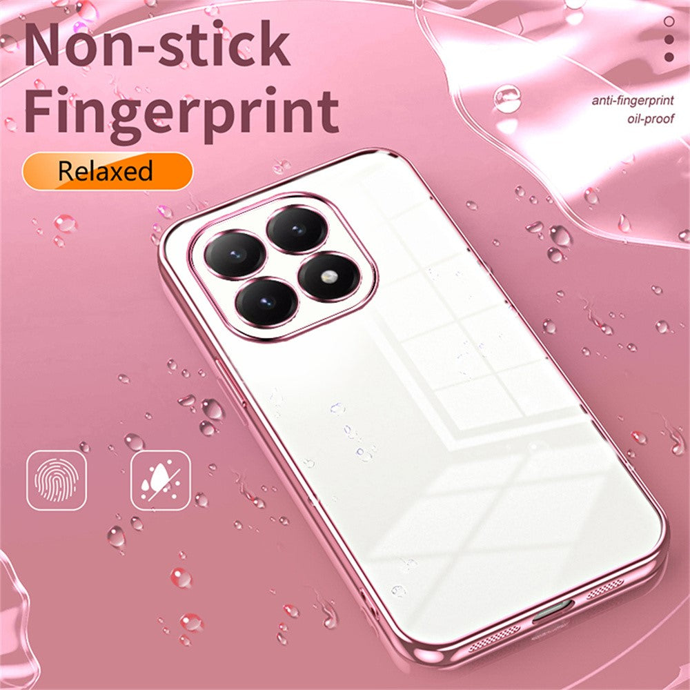 For Xiaomi 15T Case Electroplating Frame Soft TPU Phone Cover