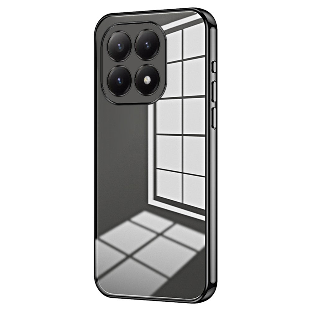 For Xiaomi 15T Case Electroplating Frame Soft TPU Phone Cover