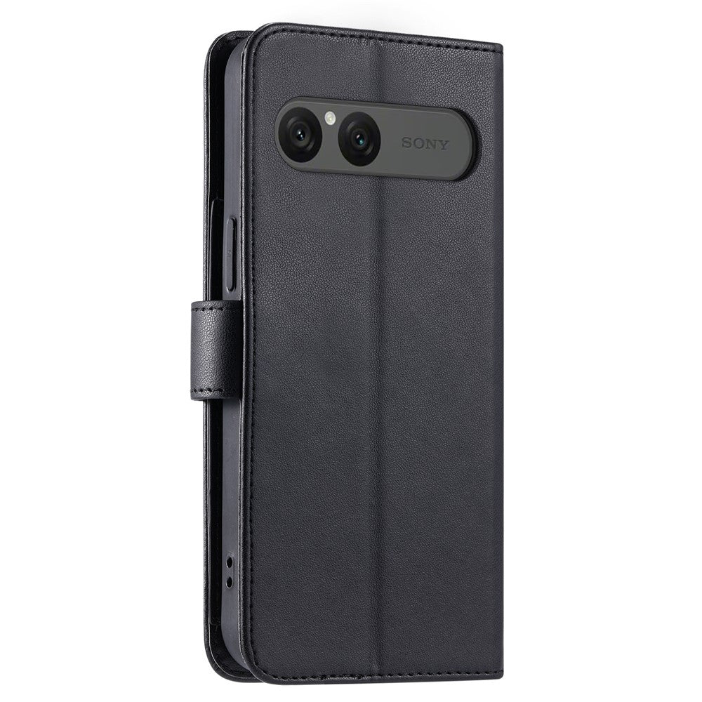 For Sony Xperia 10 VII Case Ring Buckle Wallet Stand Rhombus Crossbody Leather Mobile Cover