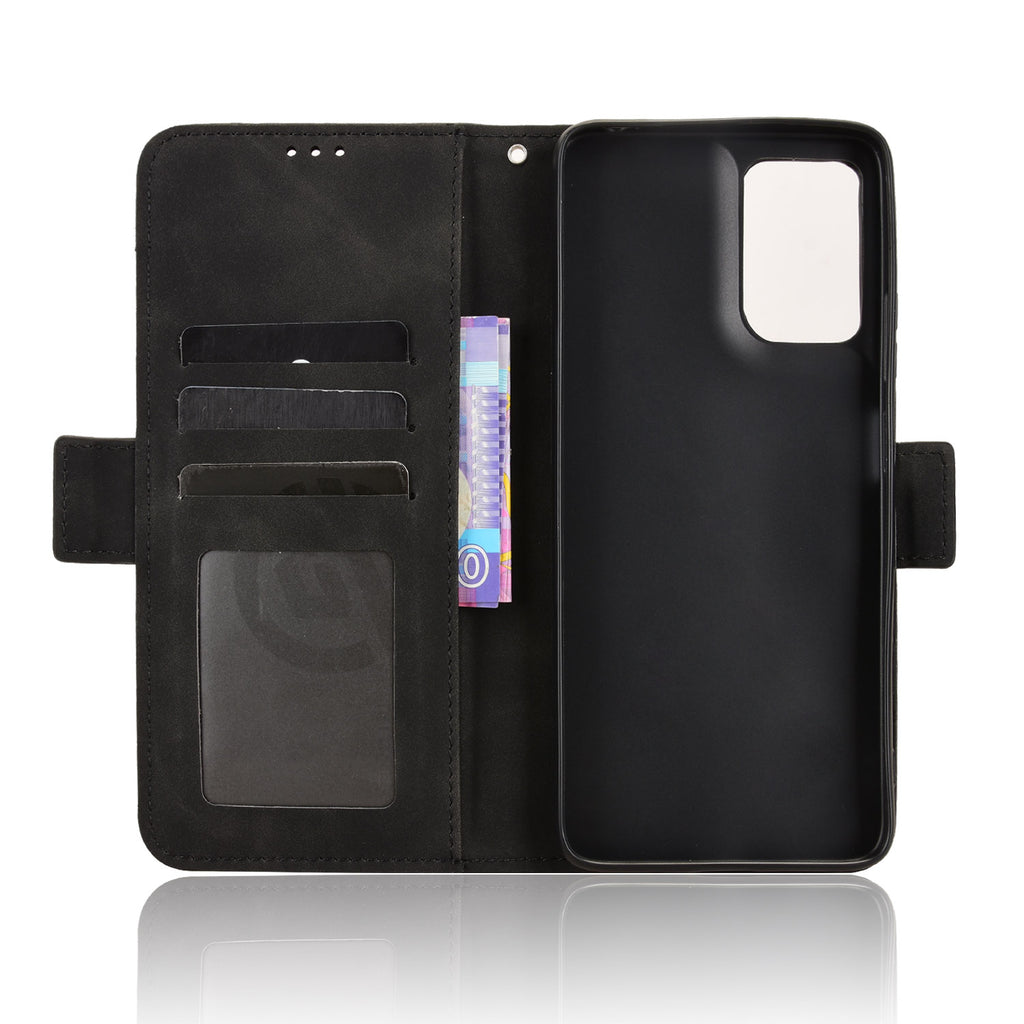 For Motorola Moto G06 Power 4G / Motorola Moto G06 4G Leather Case Phone Wallet Cover with Multiple Card Slots