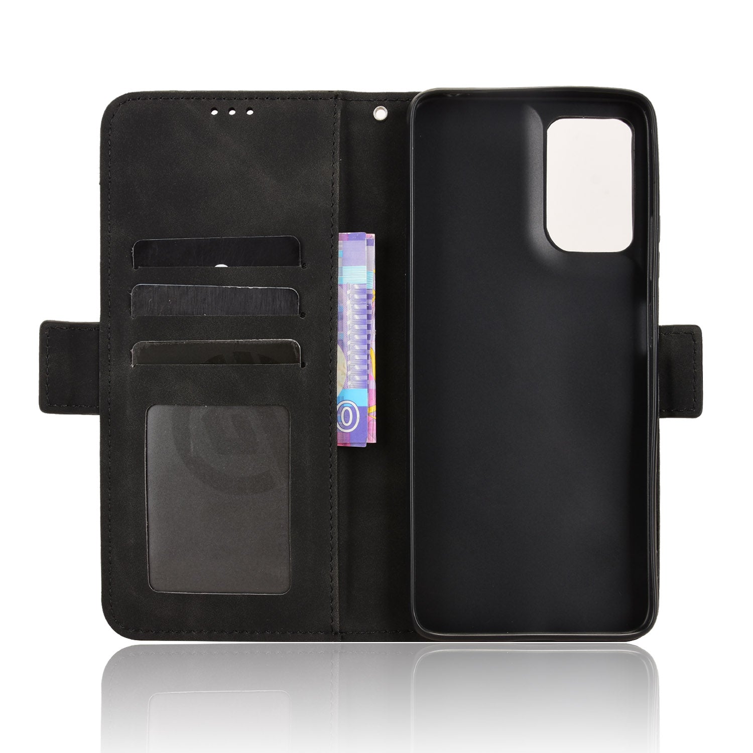 For Motorola Moto G06 Power 4G / Motorola Moto G06 4G Leather Case Phone Wallet Cover with Multiple Card Slots