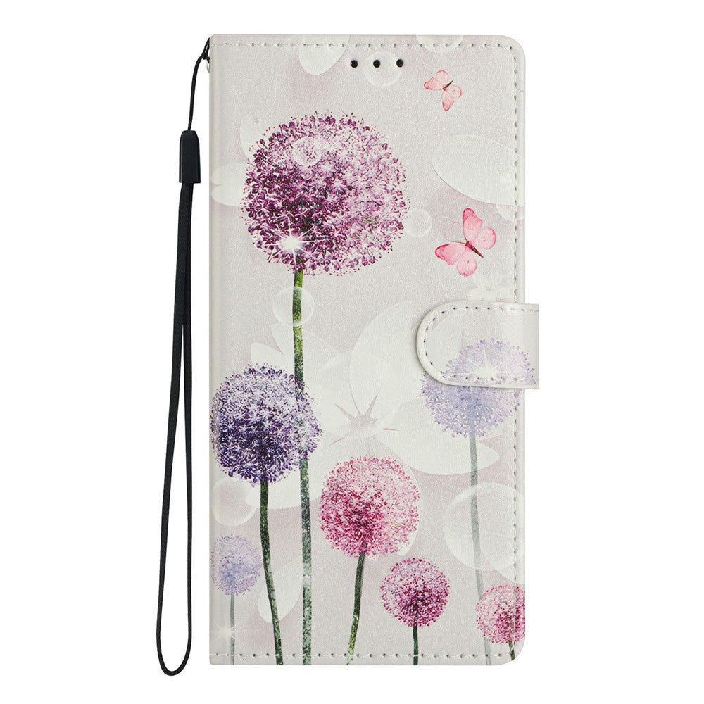 For Samsung Galaxy S26 / S26 Pro Case Pattern Printing Wallet Stand Flip Leather Phone Cover with Strap