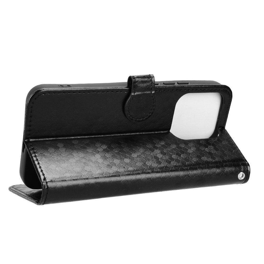 For Realme 15T 5G Wallet Case Dot Pattern Imprint PU Leather Phone Cover with Wrist Strap