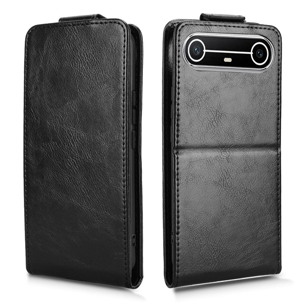 For TECNO Pova Slim 5G  /  Spark Slim 4G Stand Case Magnetic Clasp Vertical Flip Leather Phone Cover with Card Holder