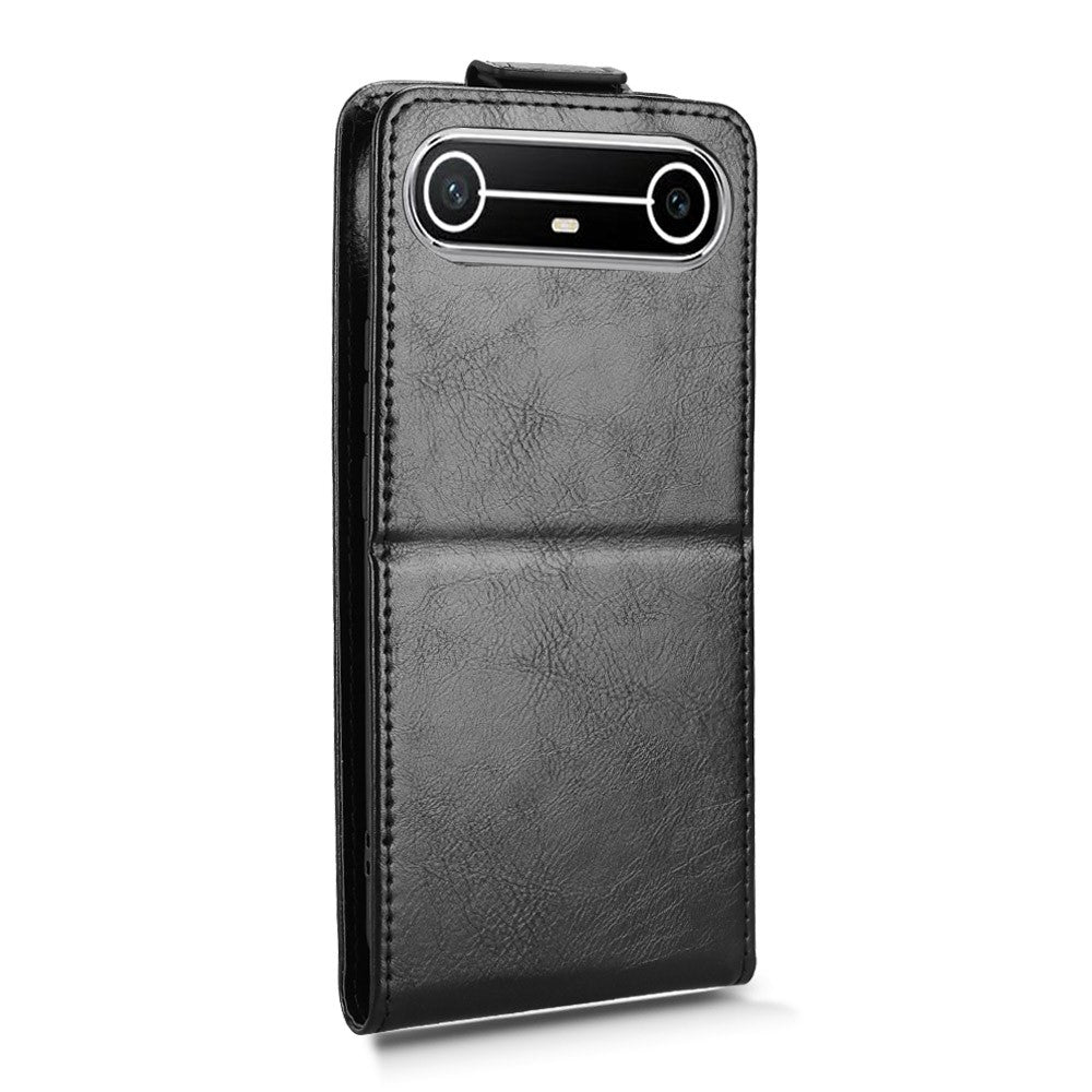 For TECNO Pova Slim 5G  /  Spark Slim 4G Stand Case Magnetic Clasp Vertical Flip Leather Phone Cover with Card Holder