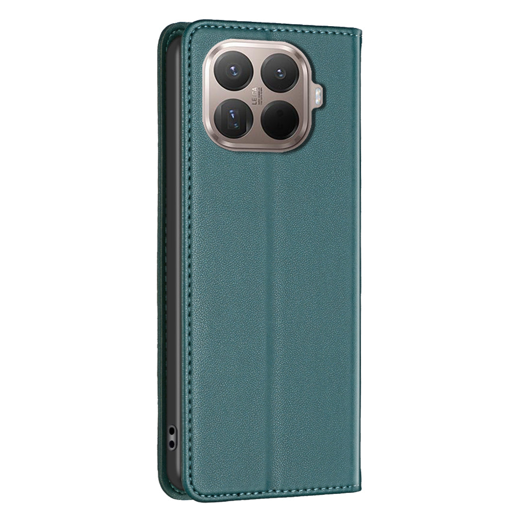 For Xiaomi 15T Pro Leather Case BINFEN COLOR BF18 Phone Stand Cover with Card Slots