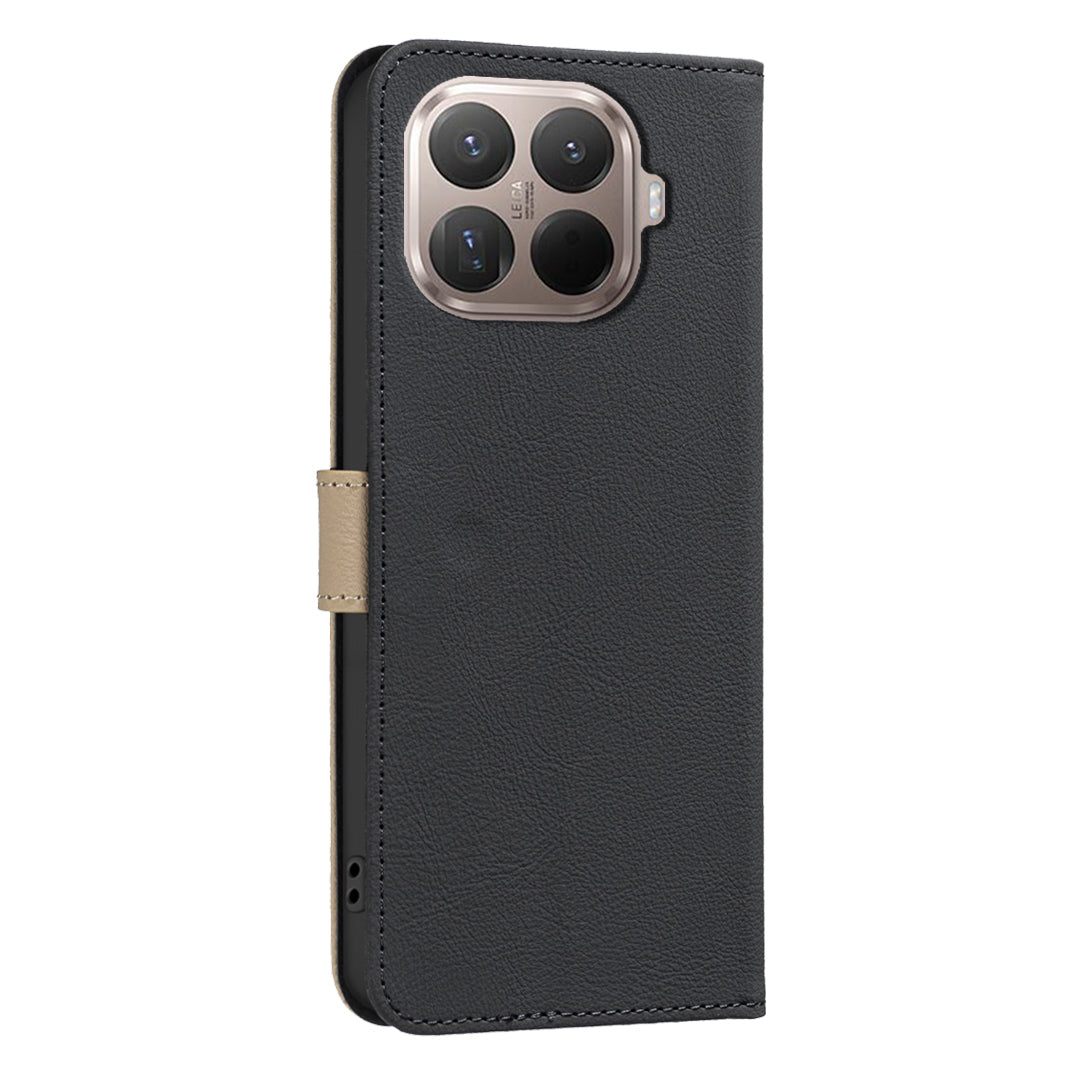 For Xiaomi 15T Pro Leather Case BINFEN COLOR BF36 Floral Pattern Phone Cover RFID Blocking Wallet Stand