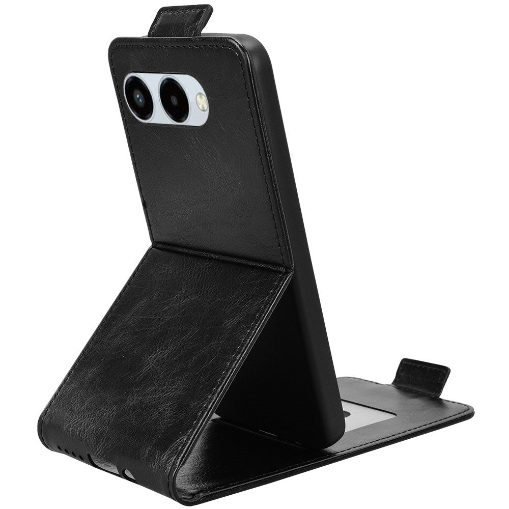 For T-Mobile REVVL 8  /  T Phone 3 Stand Case Magnetic Clasp Vertical Flip Leather Phone Cover with Card Holder