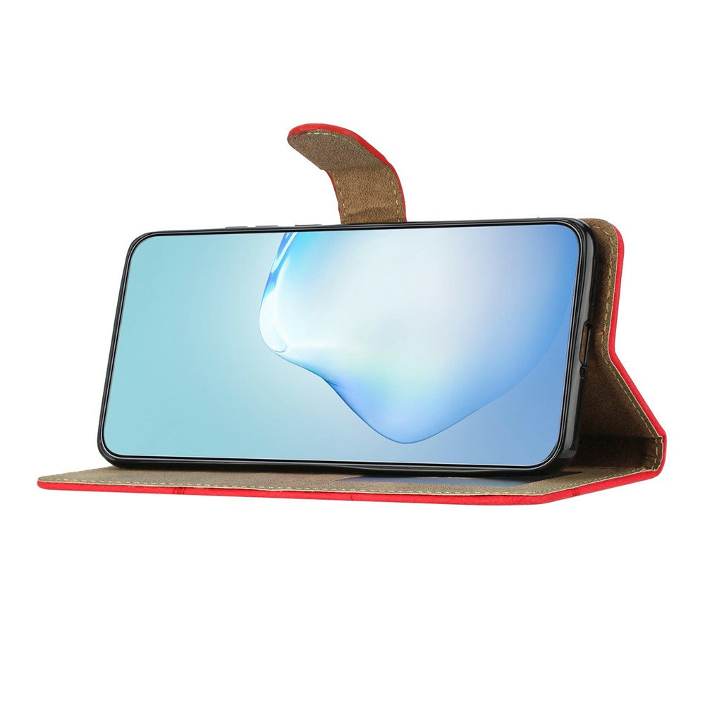 For Samsung Galaxy S26 Ultra Case Crazy Horse Texture PU Leather Wallet Stand Phone Cover