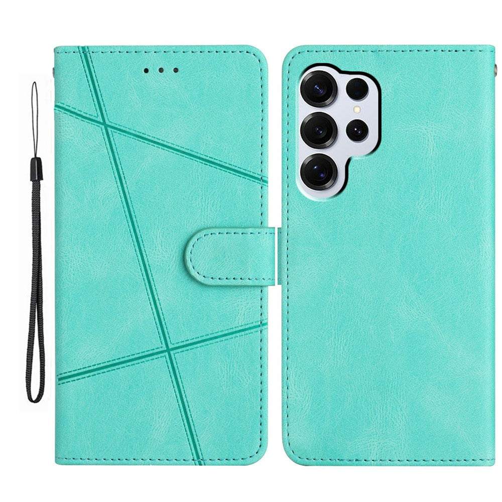 For Samsung Galaxy S26 Ultra Case Crazy Horse Texture PU Leather Wallet Stand Phone Cover