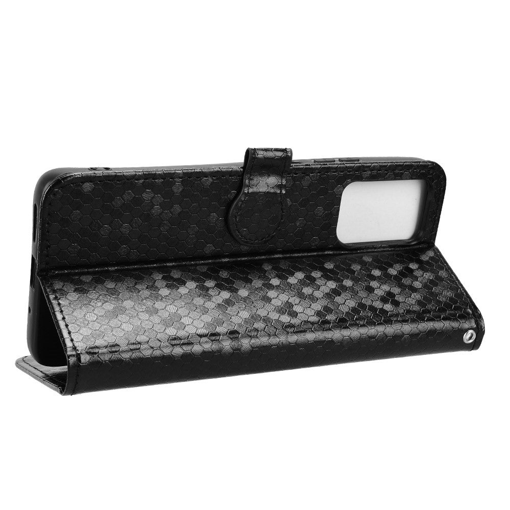 For Motorola Moto G06 Power 4G  /  G06 4G Wallet Case Dot Pattern Imprint PU Leather Phone Cover with Wrist Strap