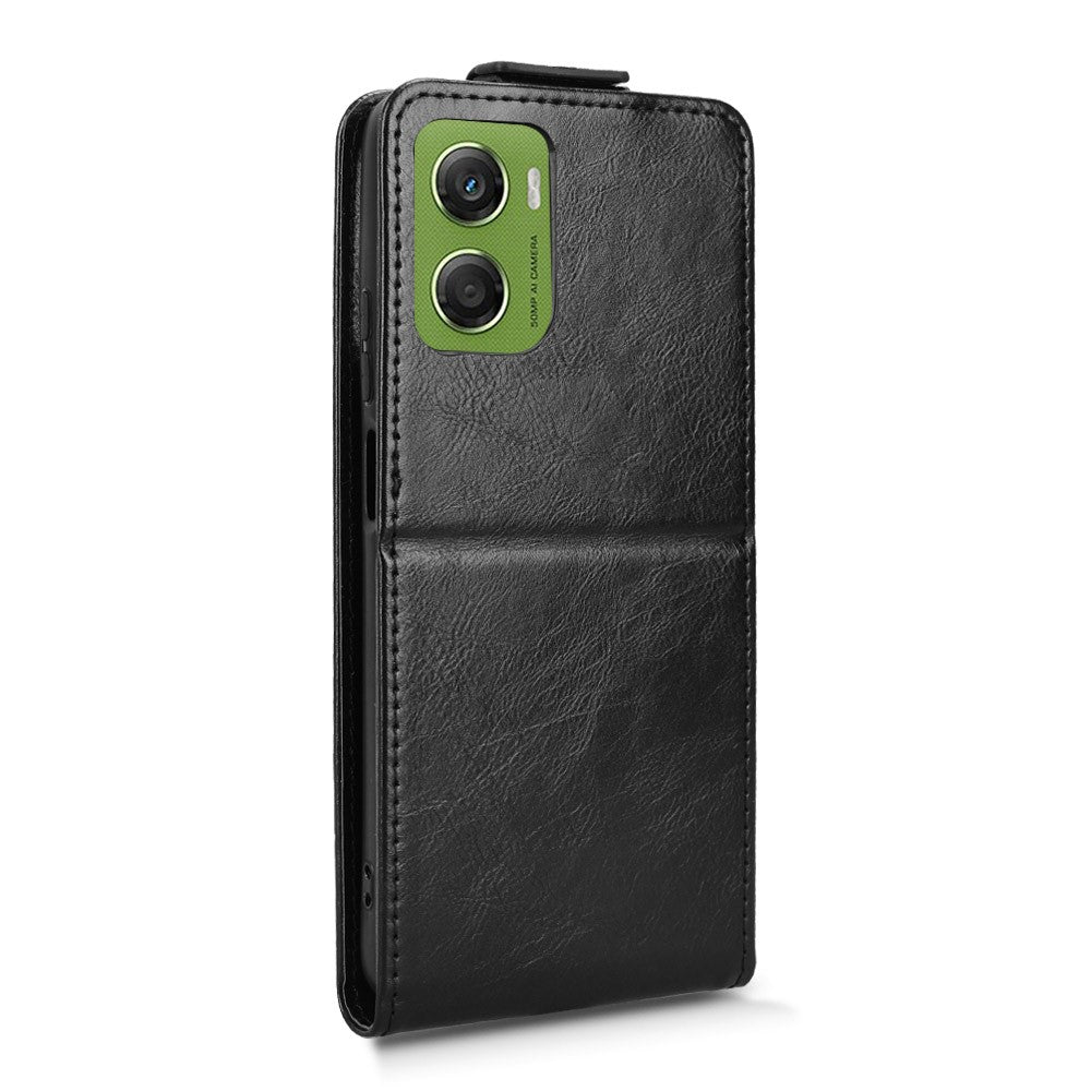 For Motorola Moto G06 Power 4G  /  G06 4G Stand Case Magnetic Clasp Vertical Flip Leather Phone Cover with Card Holder