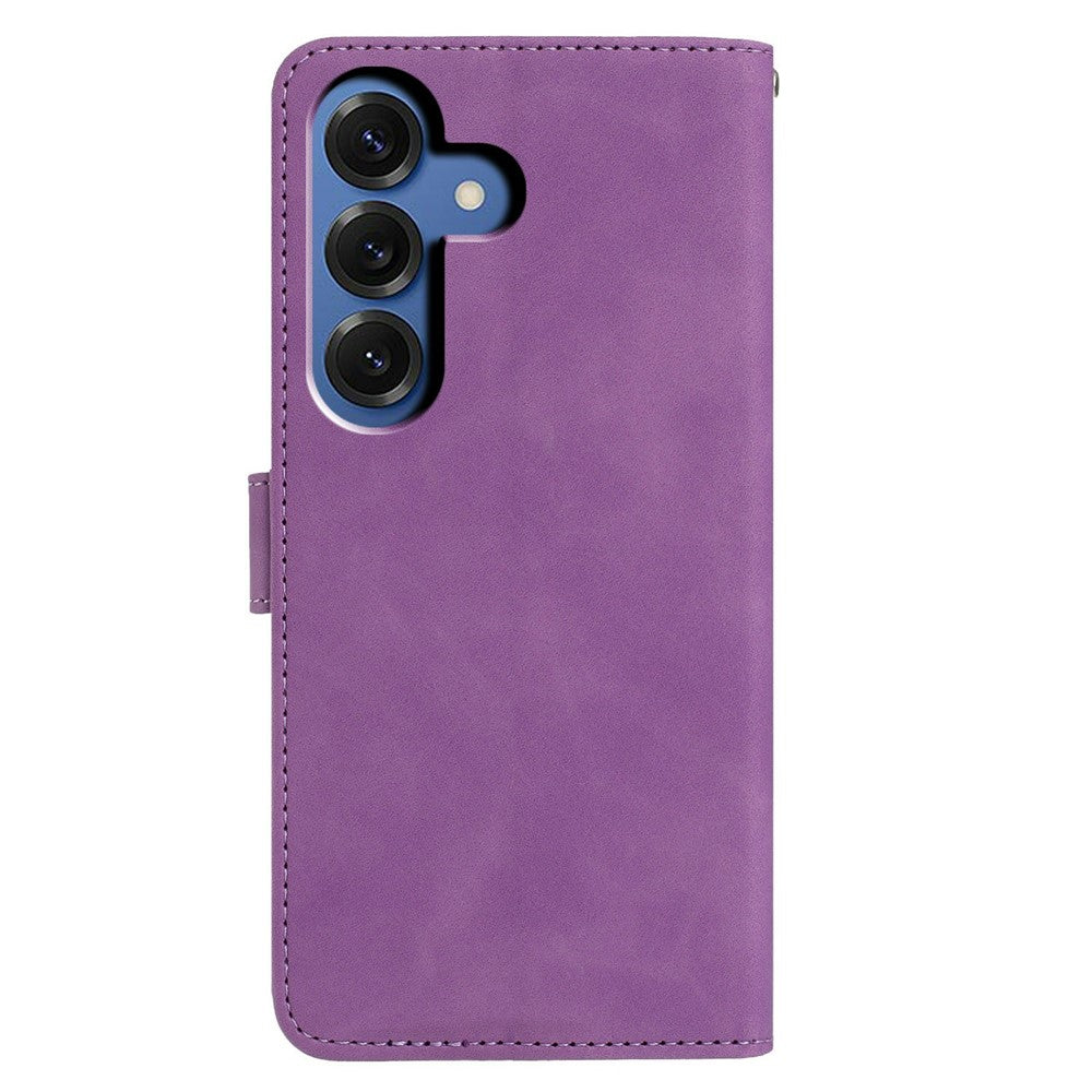 For Samsung Galaxy S26 / S26 Pro Case Butterfly Flower Imprinted PU Leather Wallet Stand Phone Cover