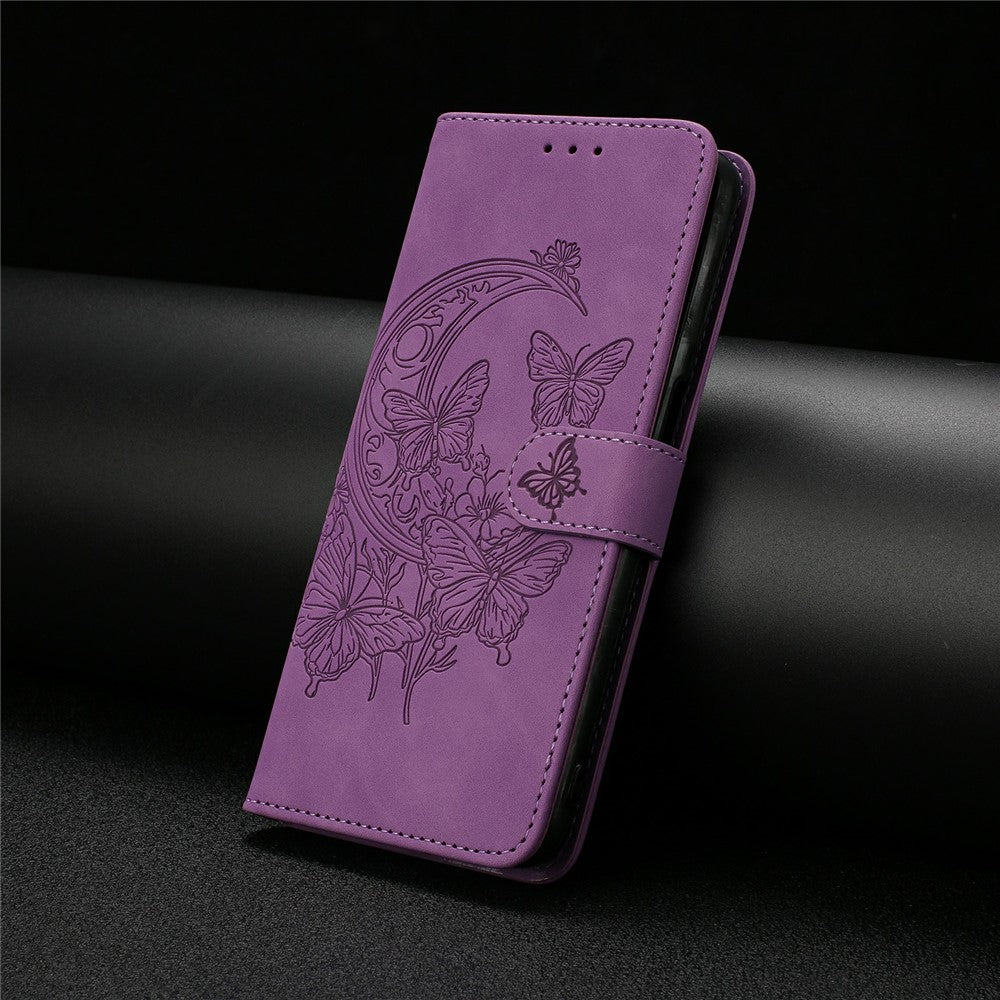 For Samsung Galaxy S26 / S26 Pro Case Butterfly Flower Imprinted PU Leather Wallet Stand Phone Cover