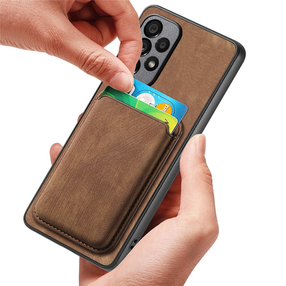 For Realme 15 Pro 5G Case Retro Leather + TPU Phone Cover with Detachable Card Slot