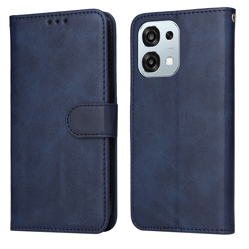 Funda tipo cartera de piel sintética para Oppo A6 5G