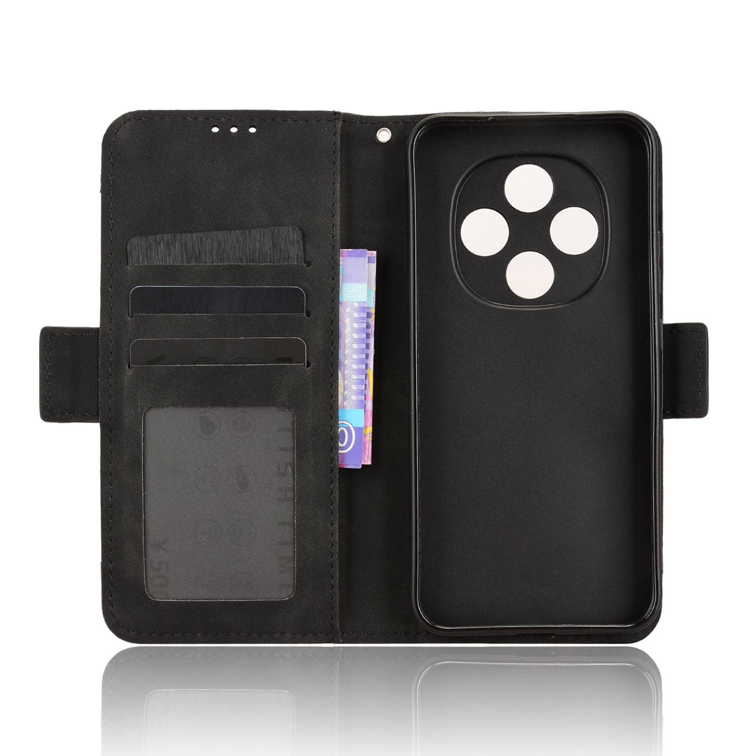 For Oppo F31 Pro 5G Leather Case Phone Wallet Cover with Multiple Card Slots