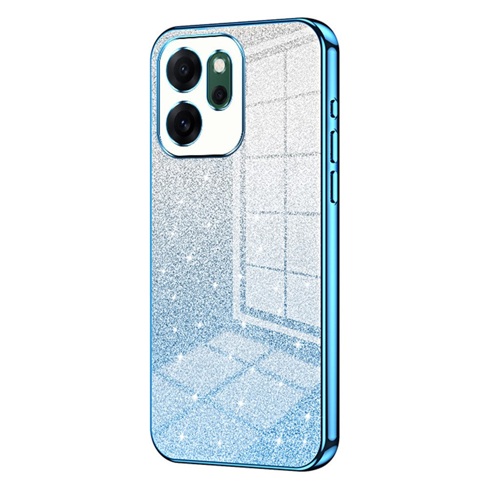 For Oppo Reno14 F 5G Case Electroplating Gradient Glitter TPU Phone Cover